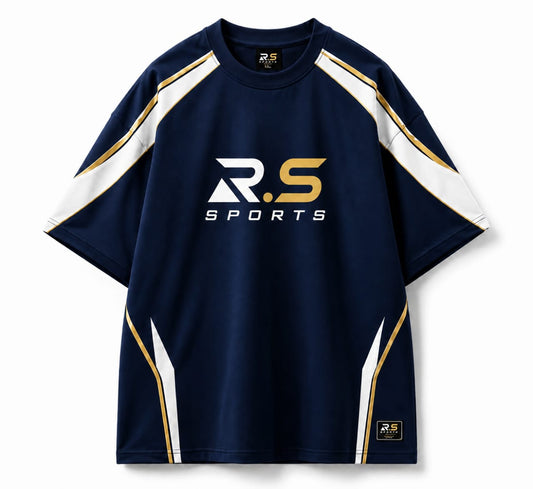R.S Sports Premium Oversized Performance T-Shirt for Everyday