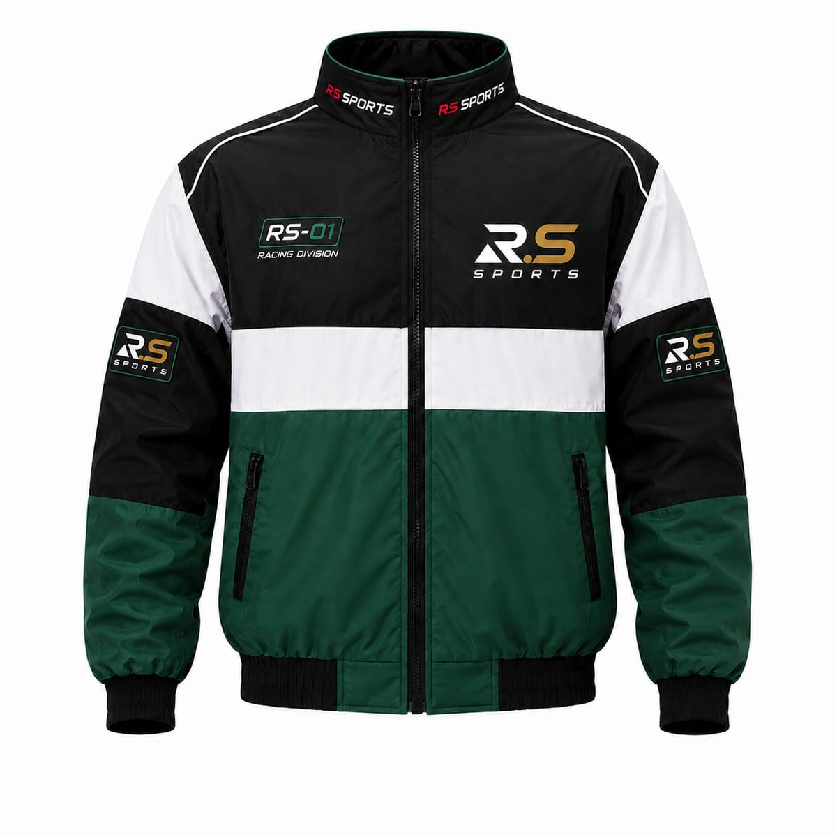 R.S Sports Racing Parachute Jacket – Premium Windbreaker Pro