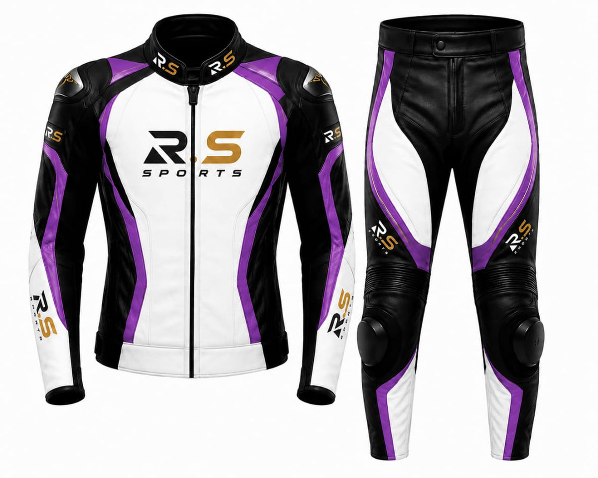 Premium Leather Motorcycle Racing Suit | Custom Race Designs