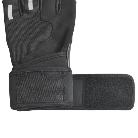 Apollo Weight Lifting Gloves with Wrist Wrap - For Fitness &amp; Gym Training - Black 2456 986 391145