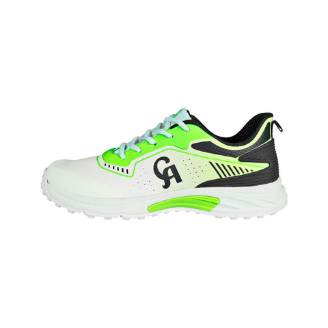 CA PRO Cricket Gripper Shoes - JR-20 White/Green