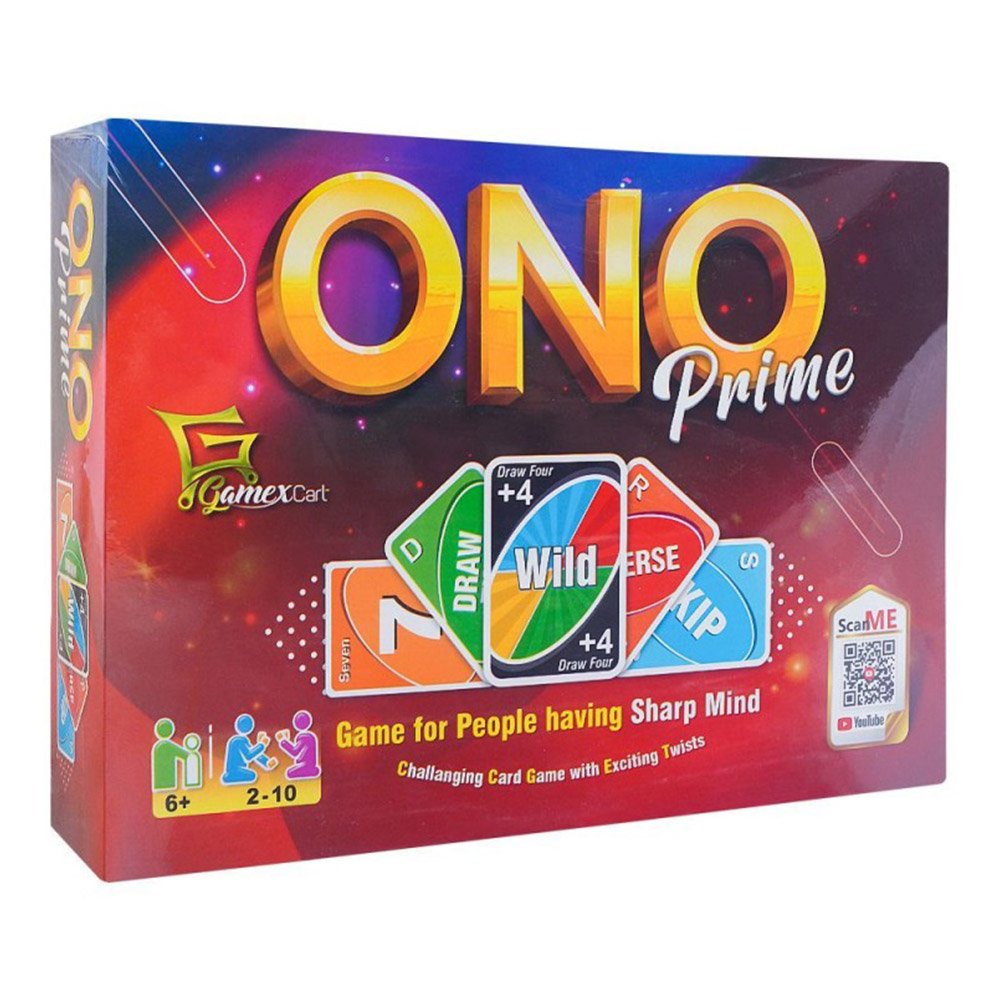 Gamex Cart Ono Prime Cards - 9709 - Red