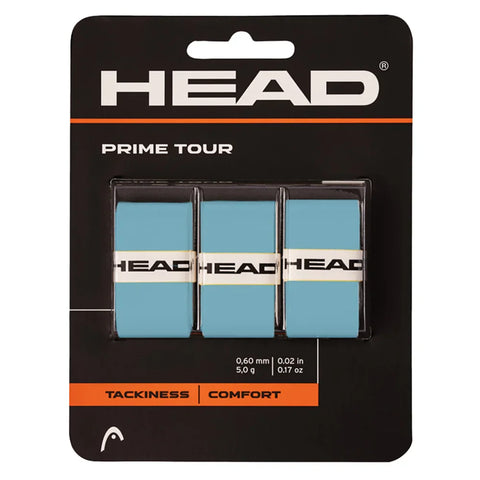 Head Tennis OverGrip Prime Tour - Blue 12Pcs Pack sold 1 pcs