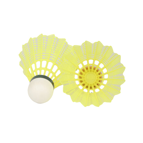 Millat Zaib Gold Badminton Nylon Shuttlecock - 1pc