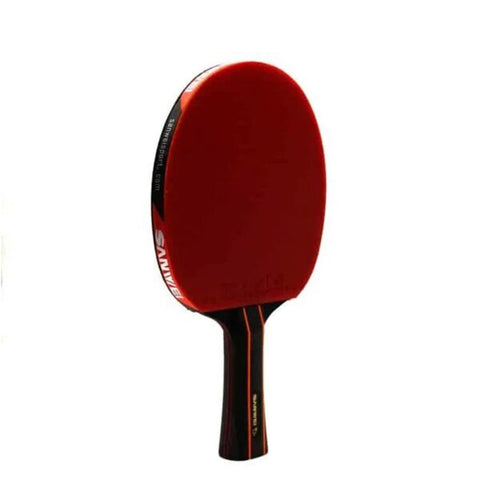 Sanwei Table Tennis Racket - Taiji 610 05 Ply All Round - Red/Black