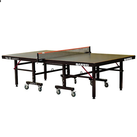 Sanwei Table Tennis Table - TA10 Andes Shadow - 25mm Top Foldable Imported