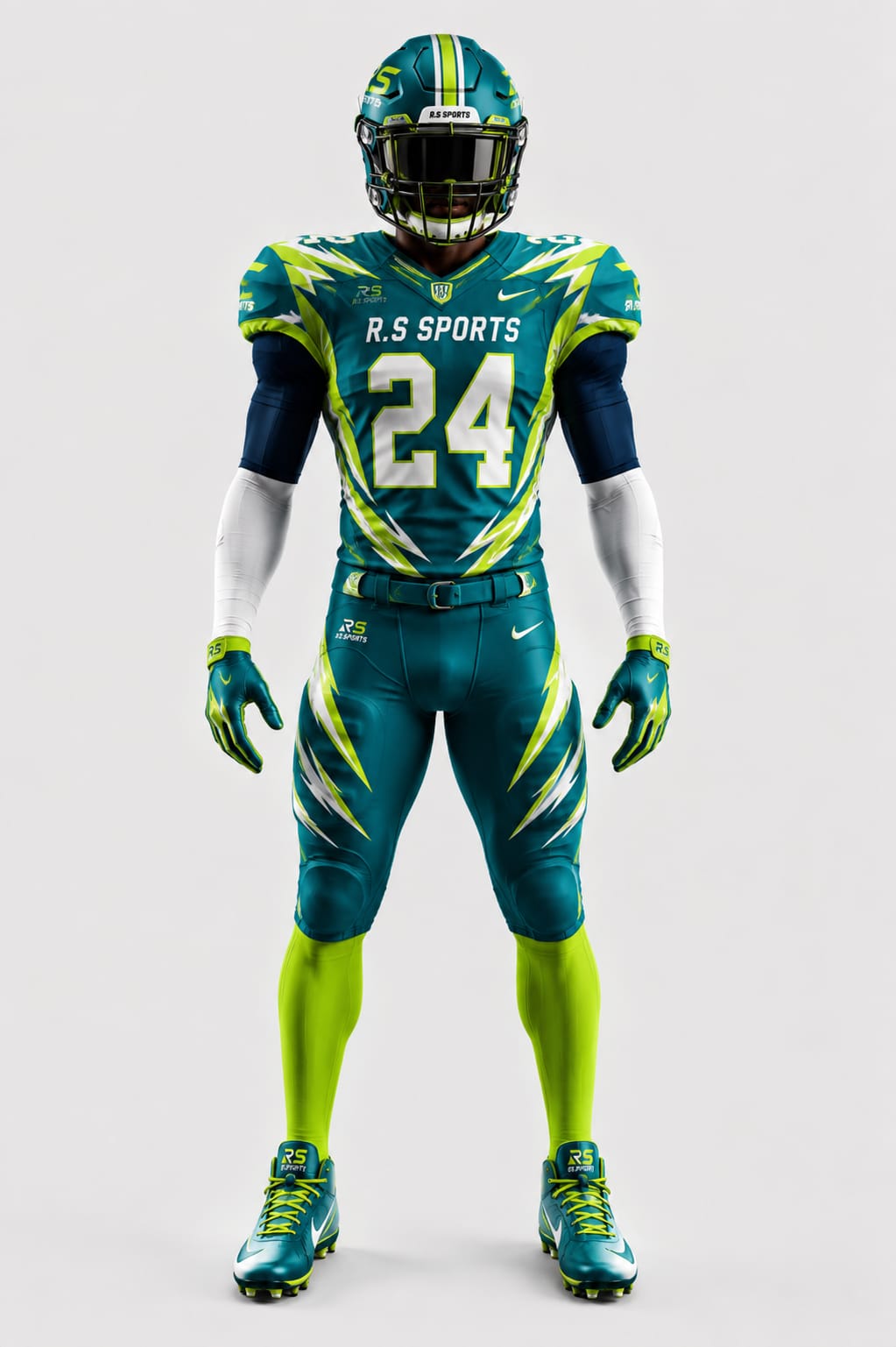 Premium Custom American Football Uniform Set without Helmet