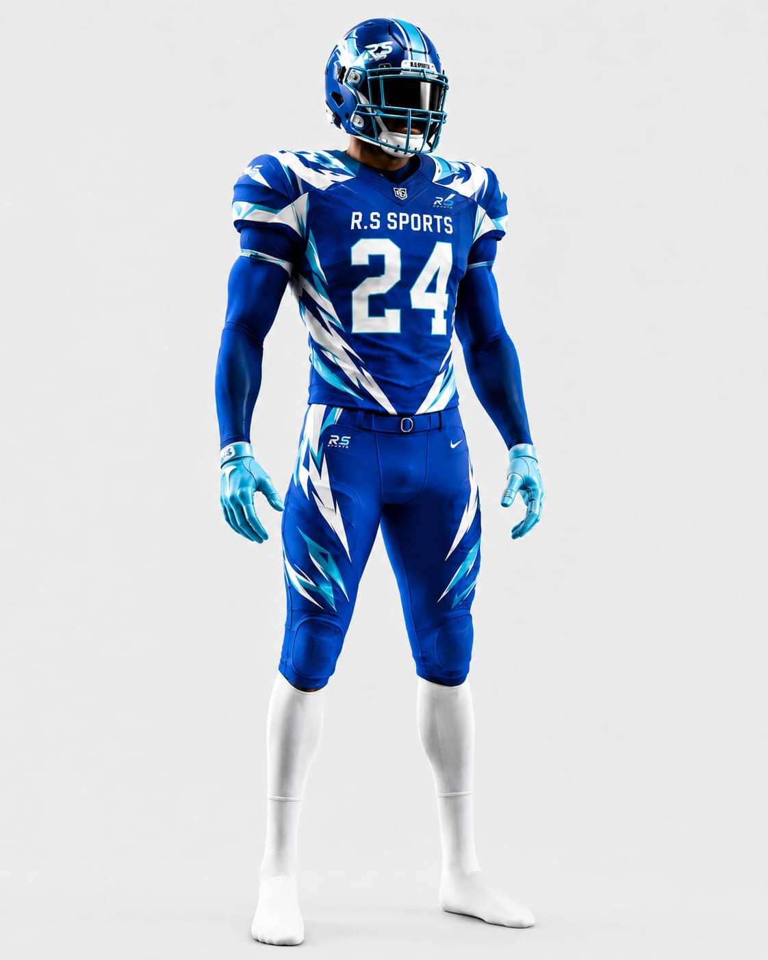 Premium Custom American Football Uniform Set without Helmet