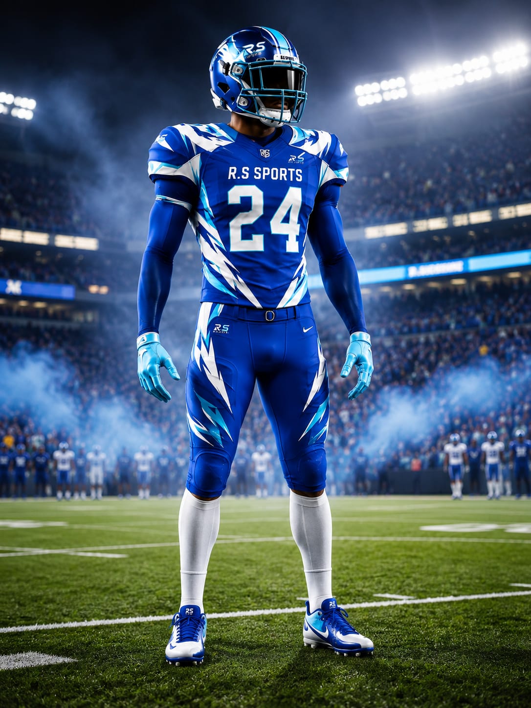 Premium Custom American Football Uniform Set without Helmet