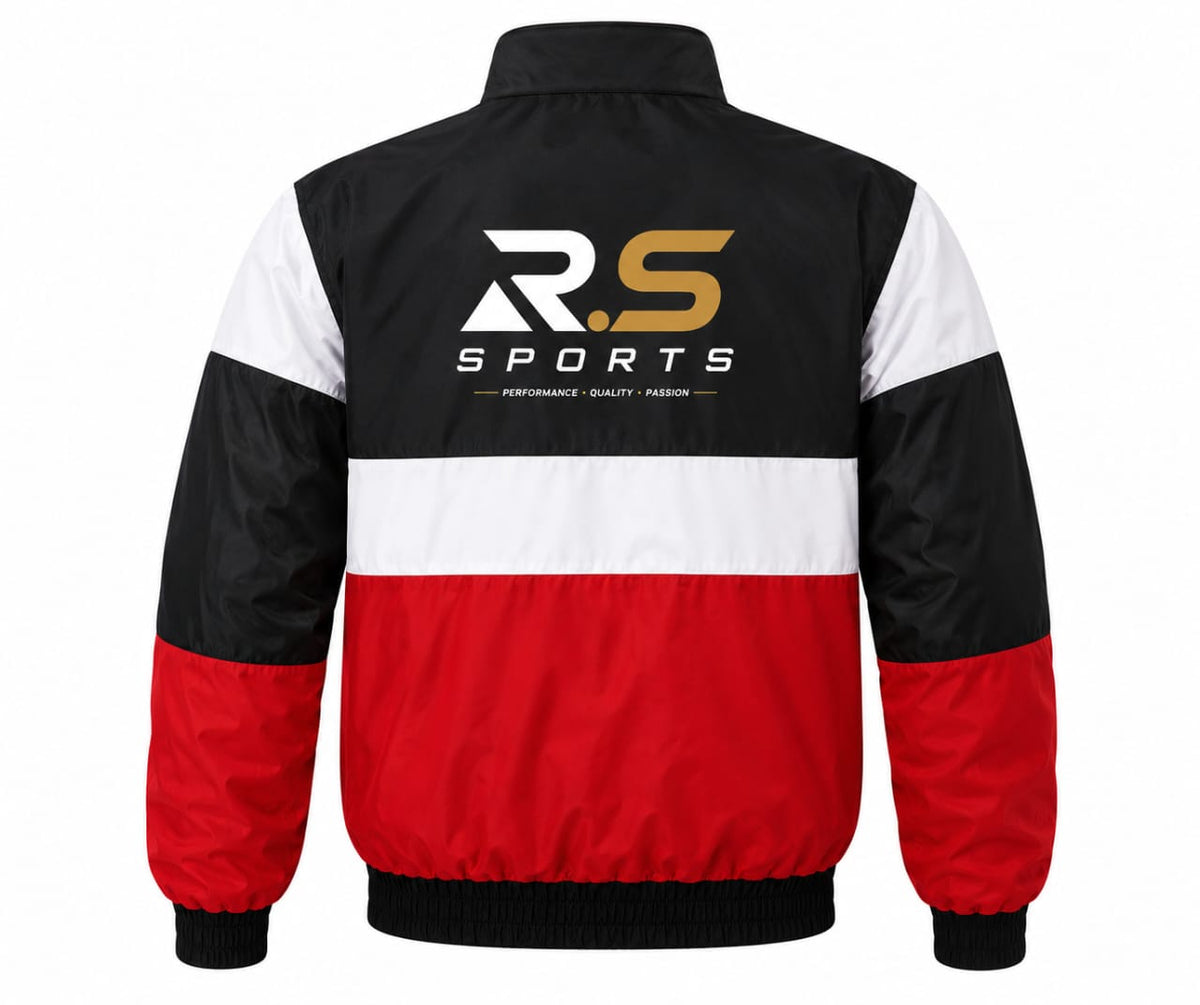 R.S Sports Racing Parachute Jacket – Premium Windbreaker Pro