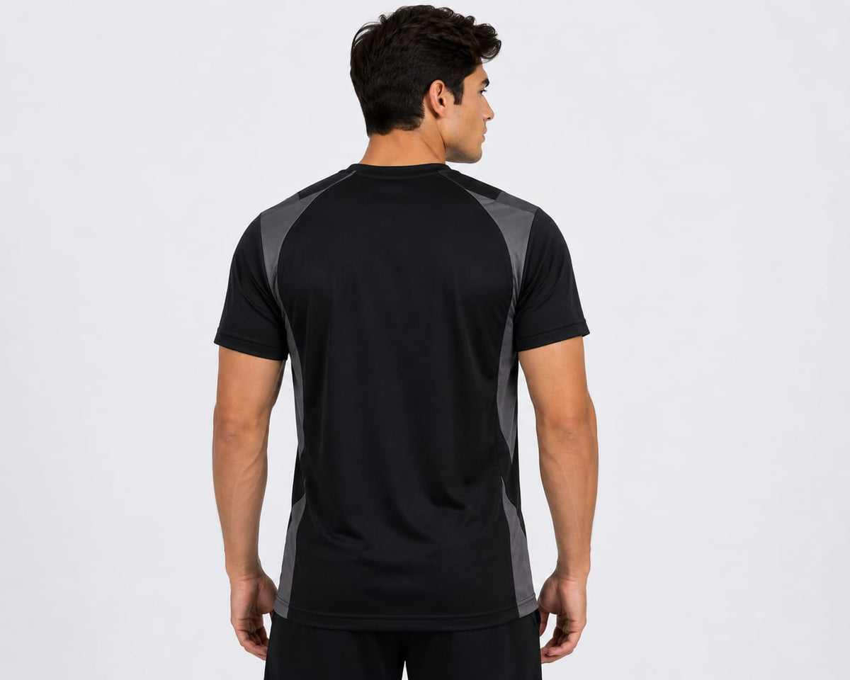 R.S Sports Premium Performance Gym T-Shirt Quick Dry Breathable Athletic Training Wear