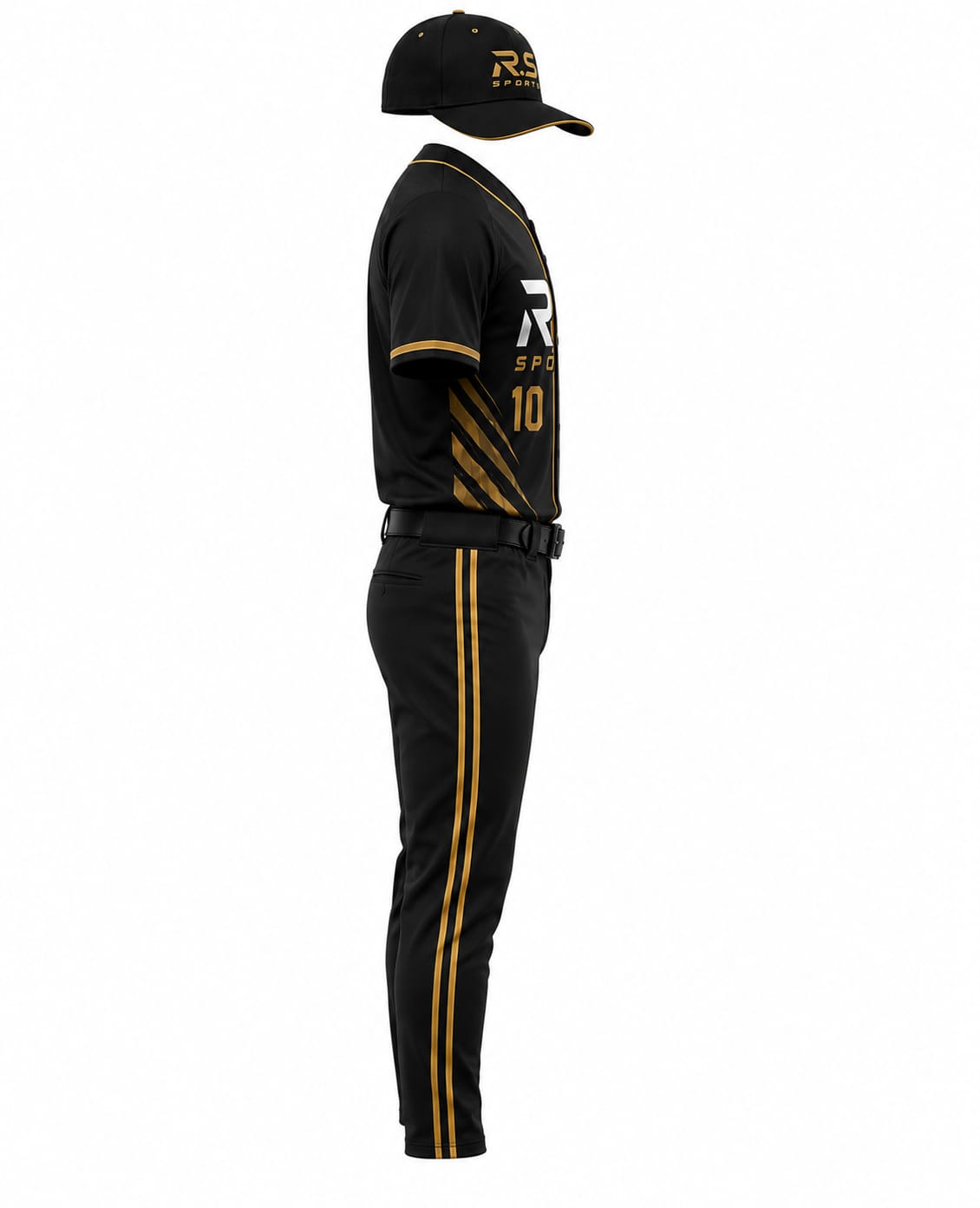 Premium Custom Baseball Uniform Set Jersey, Pants & Cap