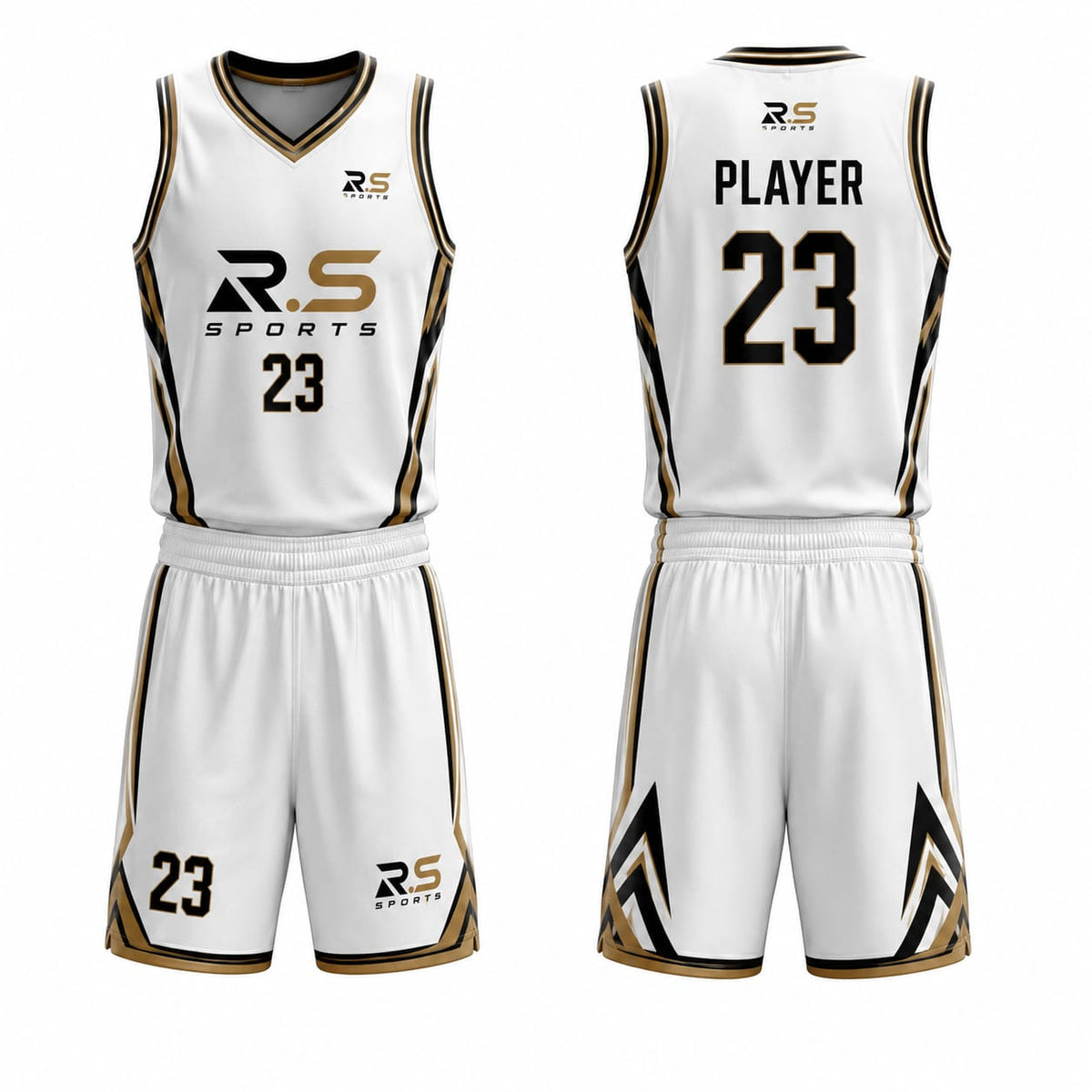 Premium Sleeveless Basketball Uniform Set Jersey & Shorts