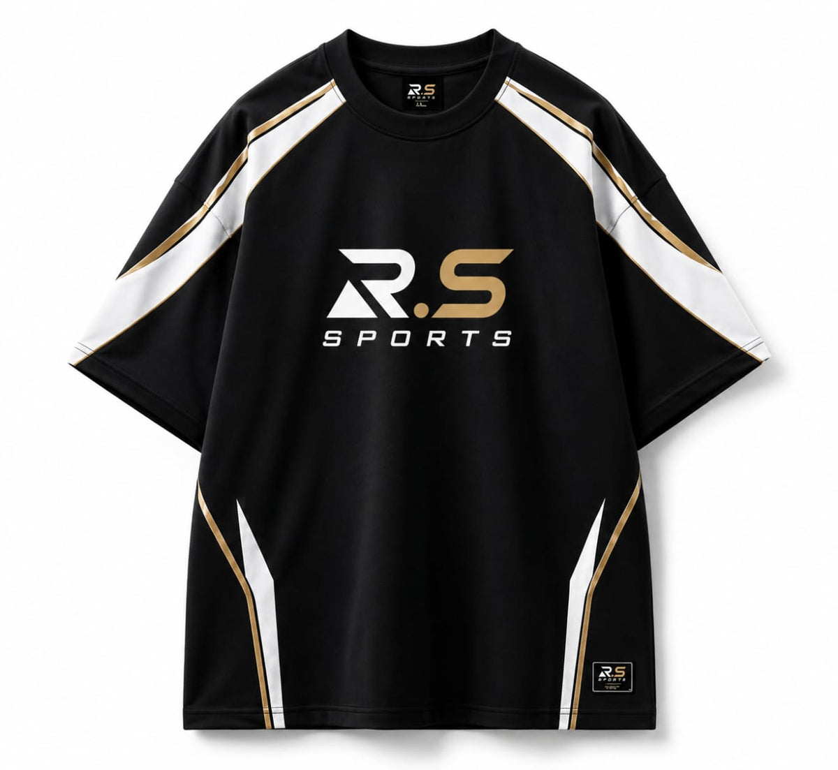 R.S Sports Premium Oversized Performance T-Shirt for Everyday