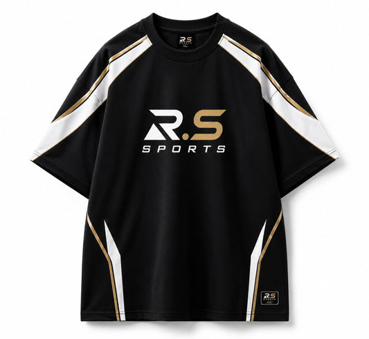 R.S Sports Premium Oversized Performance T-Shirt for Everyday