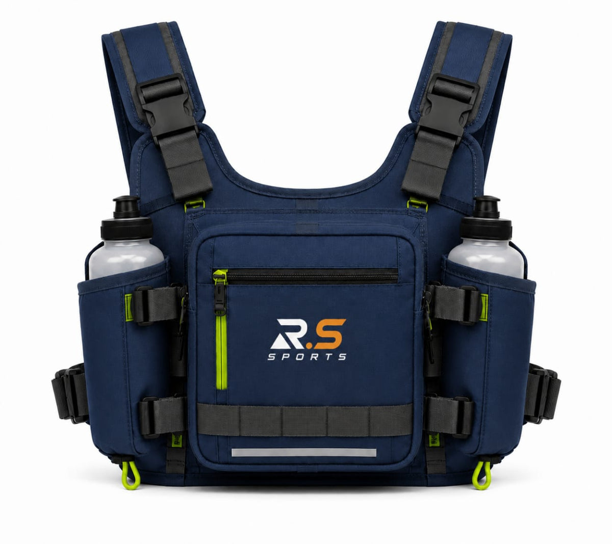 Premium Tactical Hydration Chest Vest for Running & Training