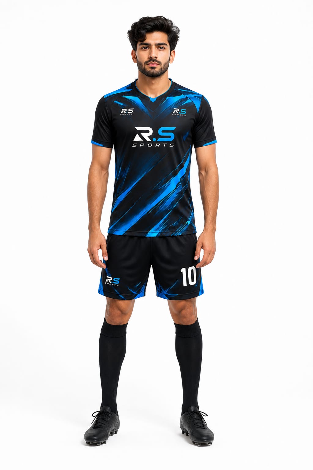 R.S Sports Custom Football Kit – Premium Performance Jersey & Shorts Set