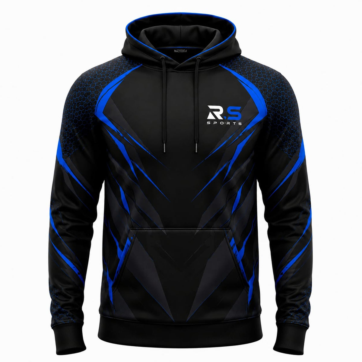 R.S Sports Premium Athletic Hoodie Black, Blue, Pink