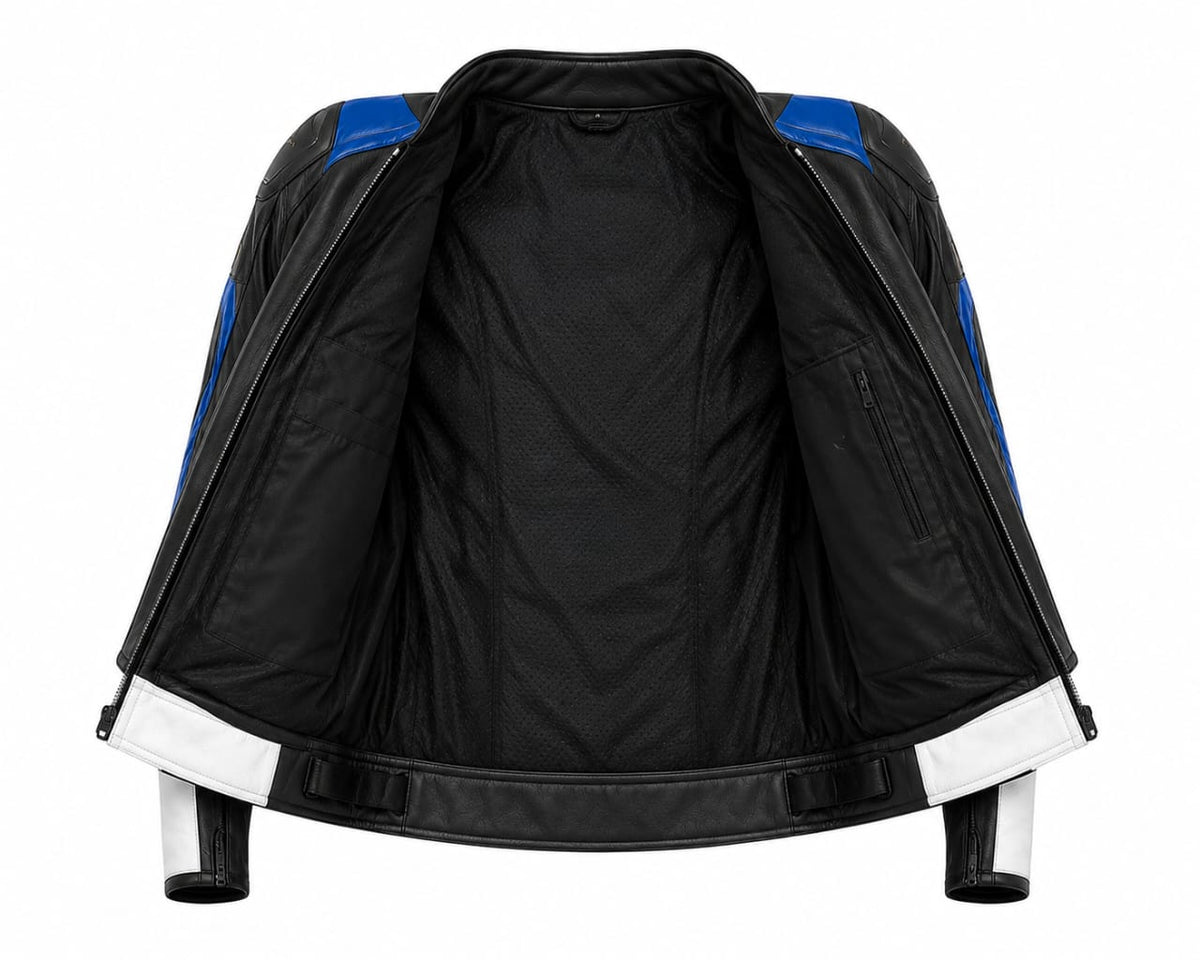 Premium Leather Motorcycle Racing Suit | Custom Race Designs