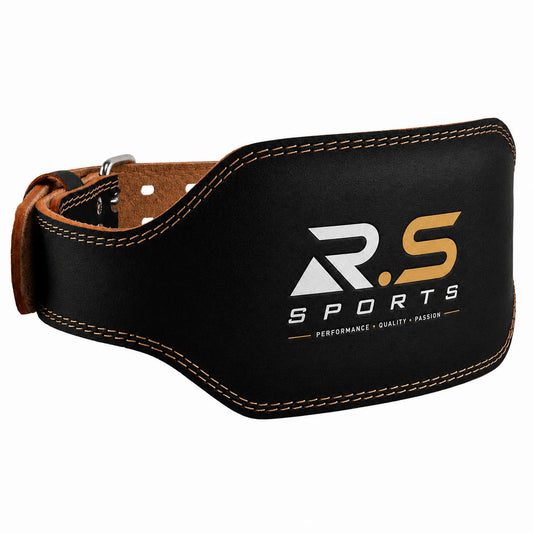 Premium Genuine Leather Weightlifting Sports Belt