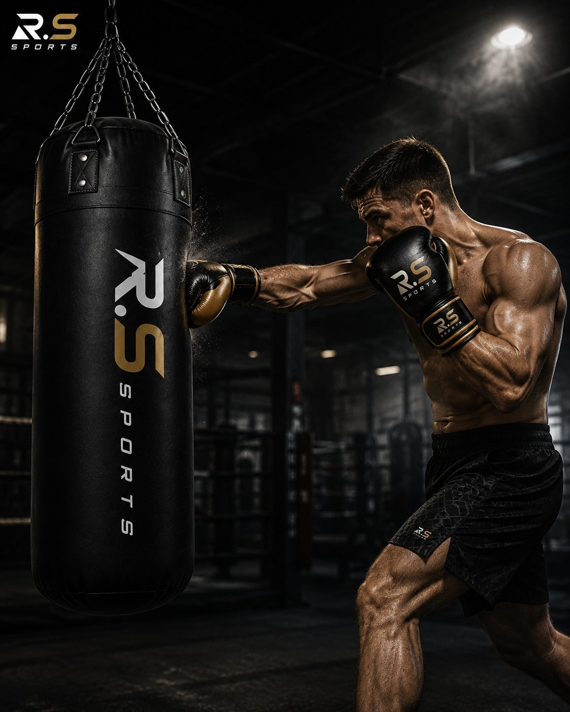 R.S Sports Premium Heavy Duty Punching Bag for Training