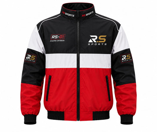 R.S Sports Racing Parachute Jacket – Premium Windbreaker Pro