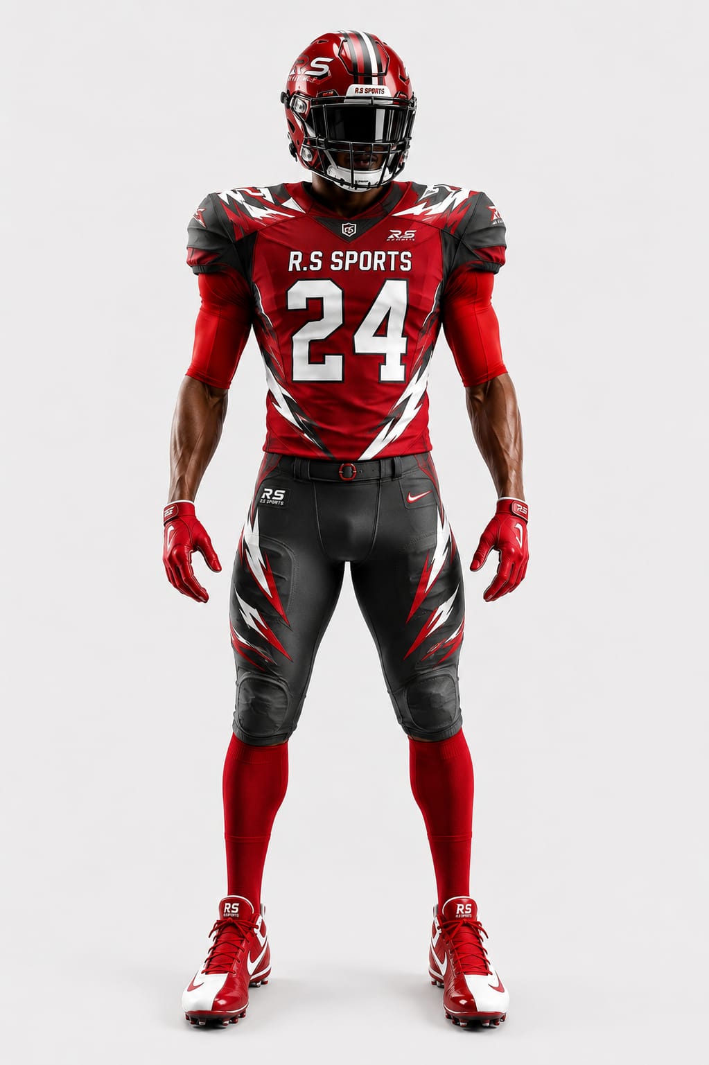 Premium Custom American Football Uniform Set without Helmet