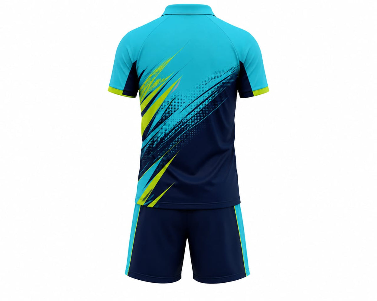 Professional Table Tennis Polo Shirt and Shorts Team Uniform