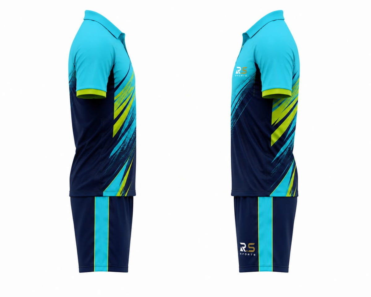 Professional Table Tennis Polo Shirt and Shorts Team Uniform